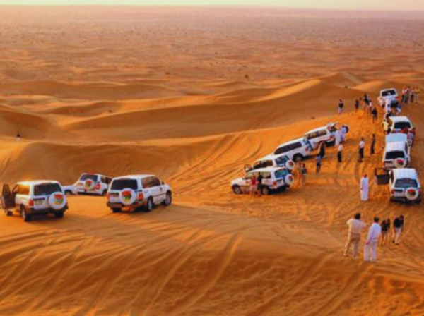 Arabian Dreamland Tourism  | Desert Safari Pick up and Drop Incl Buffet Diner for 2