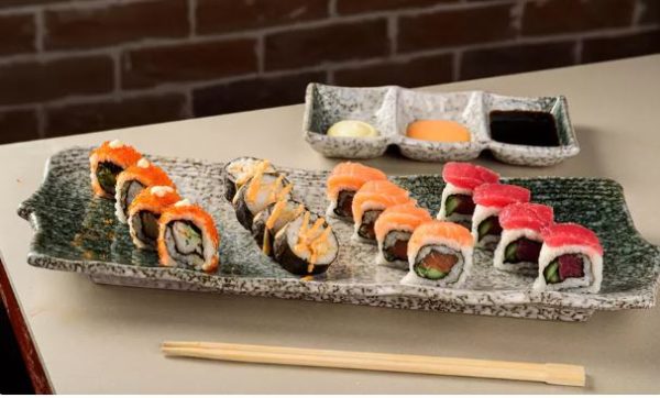 20FOUR | Sushi Platter with Optional Soft Beverage or House Beverage: