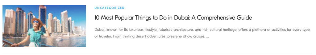 Top Free Things to Do at Dubai Airport