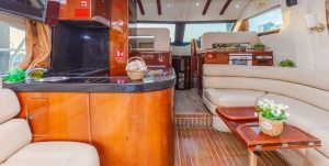 Luxury Yachts | 1, 2 or 3 hour 44-Ft Luxury Yacht Cruise Rental for up to 12 people (Copy)