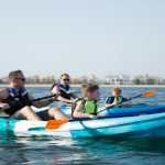 Double-seat Kayak Rental on The Palm Jumeirah - One Hour