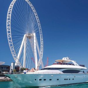 Dubai Marina Yacht Tour with Live BBQ Lunch - 2 Hours For 1