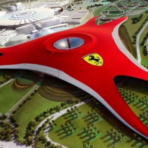 Abu Dhabi Full Day Tour Grand Mosque and Ferrari World Theme Park - Pick Up and Drop Off Dubai For 1