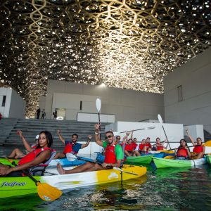 Guided Kayak Tour at Louvre Abu Dhabi for 1