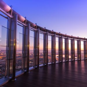 At the Top Burj Khalifa - Sky Levels 148 + 125 + 124 Prime Time