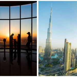 At The Top Burj Khalifa - Sky Levels + Address Sky views Combo Prime Time